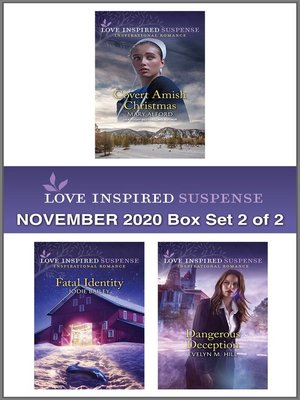 cover image of Harlequin Love Inspired Suspense November  2020--Box Set 2 of 2